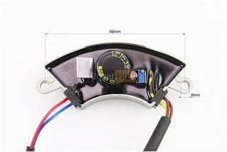 Реле напряжения AVR однофазное 2-3,5кВт (корпус - сегмент, алюминий, контакты - 2 "мама" + 4 "папа", 250V, 220&micro;F)