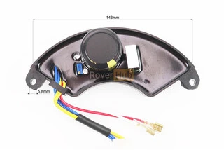 Реле напряжения AVR однофазное 6-9кВт (корпус - сегмент, пластик, контакты - 2 "мама" + 4 "папа", 450V, 680&micro;F)