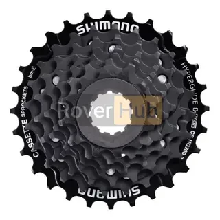 Касета велосипеда Касета Shimano CS-HG200-7, 7-ск., 12-28, чорнаSunshine 11-36T, 11-швидкісна, срібляста